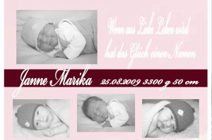 Kartendesign - Janne Marika